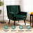 Tufted Upholstered Wide Back Armchair（Set of 2）-412486734
