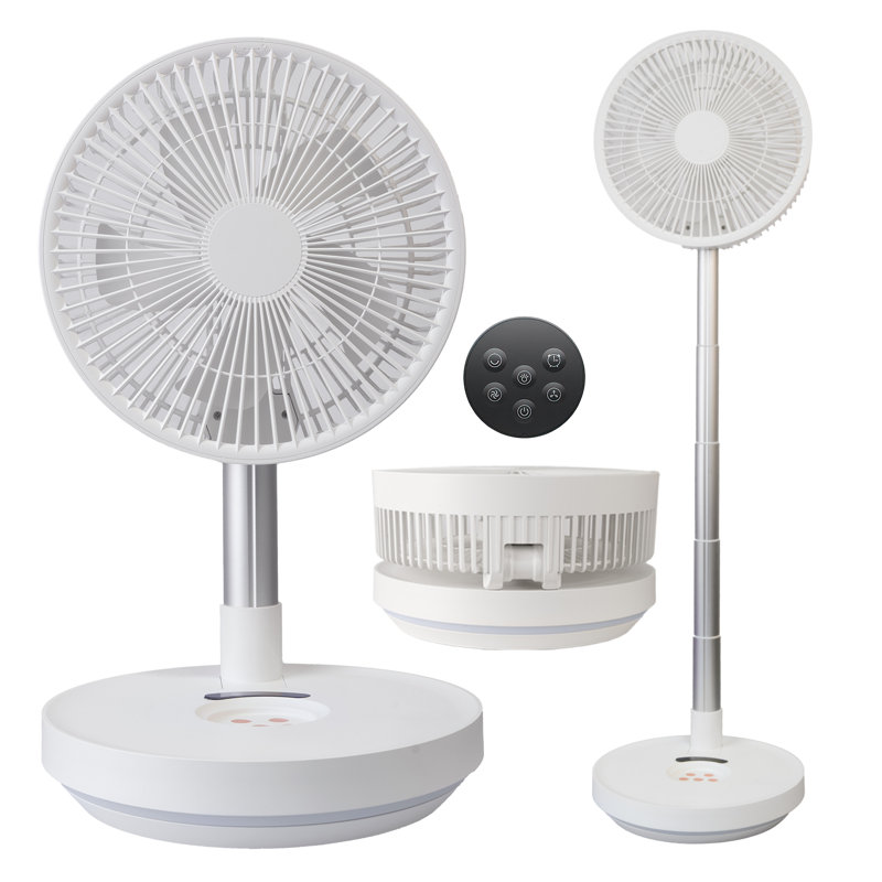 Ventilateur rétractable avec veilleuse à DEL