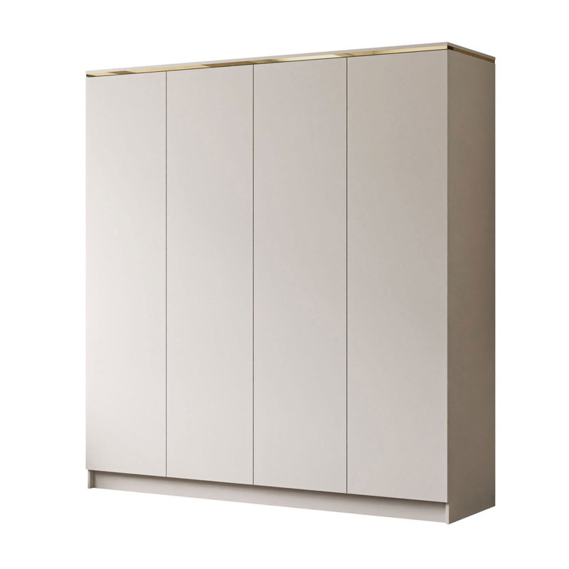 4 Door Manufactured Wood Wardrobe