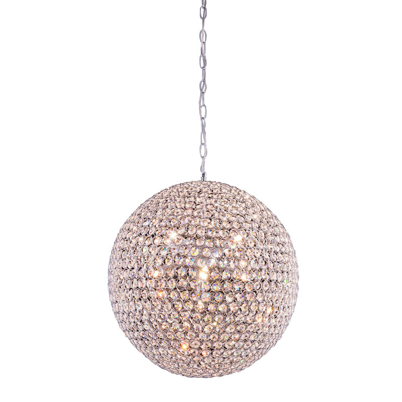 Ja 9 - Light Dimmable Globe Chandelier