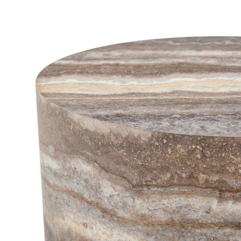 Table basse ronde, Gris