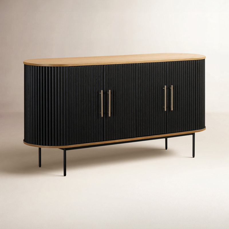 Almita Noir 65" Sideboard