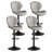 19.29" Bar Stools Modern Swivel Bar Chairs, Barstools Counter Height with High Backrest, Easy 3-5 Minute Assembly for Bar, Kitchen, Dining Room-1899866519-1909169408