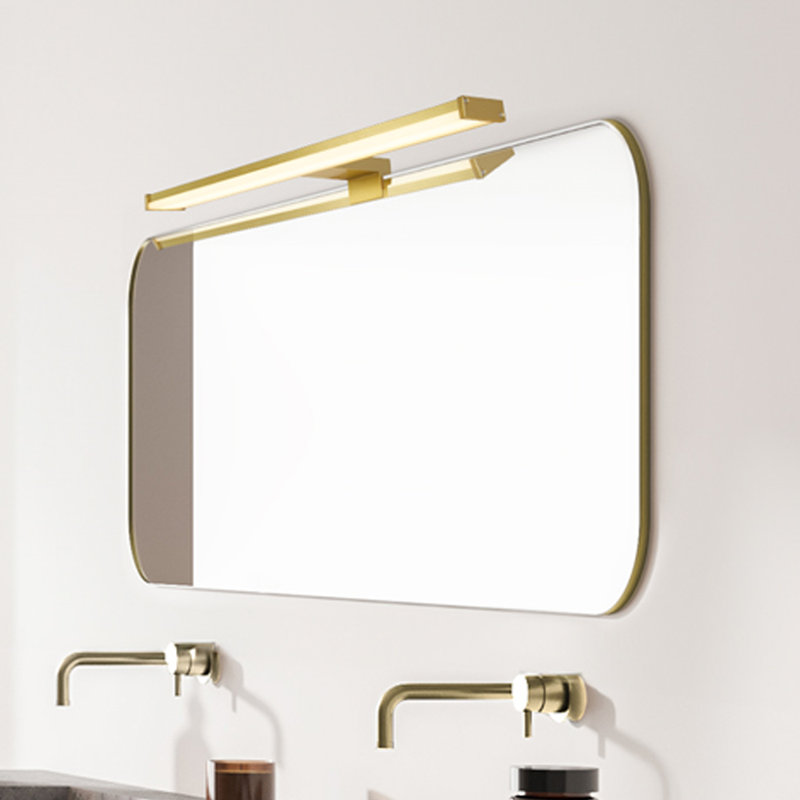 Aeiden LED Vanity Light, Gold