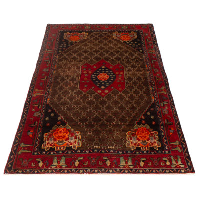 Anatolian One-of-a-Kind Rectangle 4'9" X 8'8" 1990s Wool Area Rug