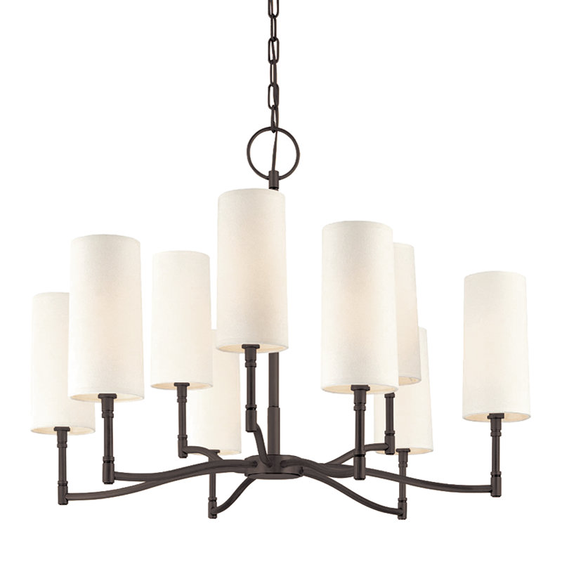 Dillion 9 - Light Classic / Traditional Chandelier, Old Bronze