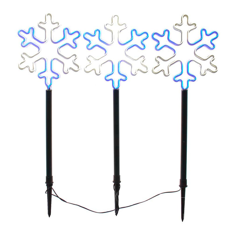 Guirlande de 504 lumières flocon de neige