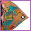 Tapisserie murale abstraite crocodile trio - Décoration murale crocodile-129727523