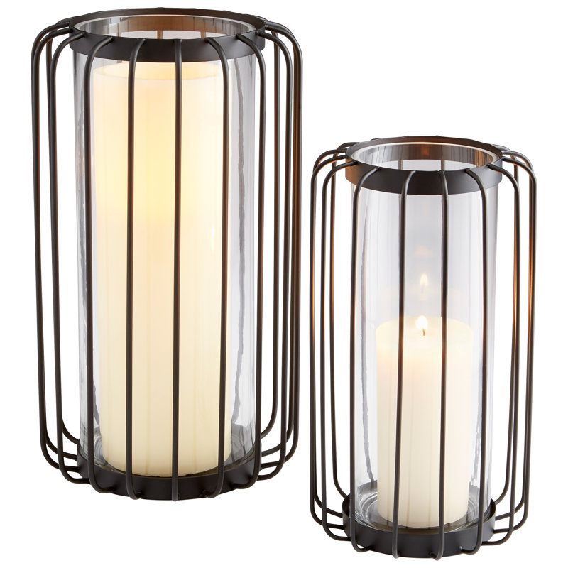 Soothsayer Tabletop Lantern, 20" H x 11.5" W x 11.5" D