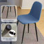 Chaises de salle à manger en tissu avec pieds en fer-1702934536