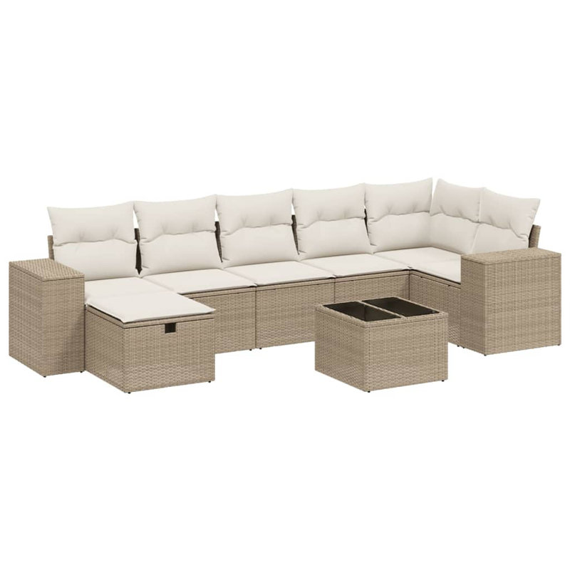 Ensemble de canapé de jardin Vidaxl