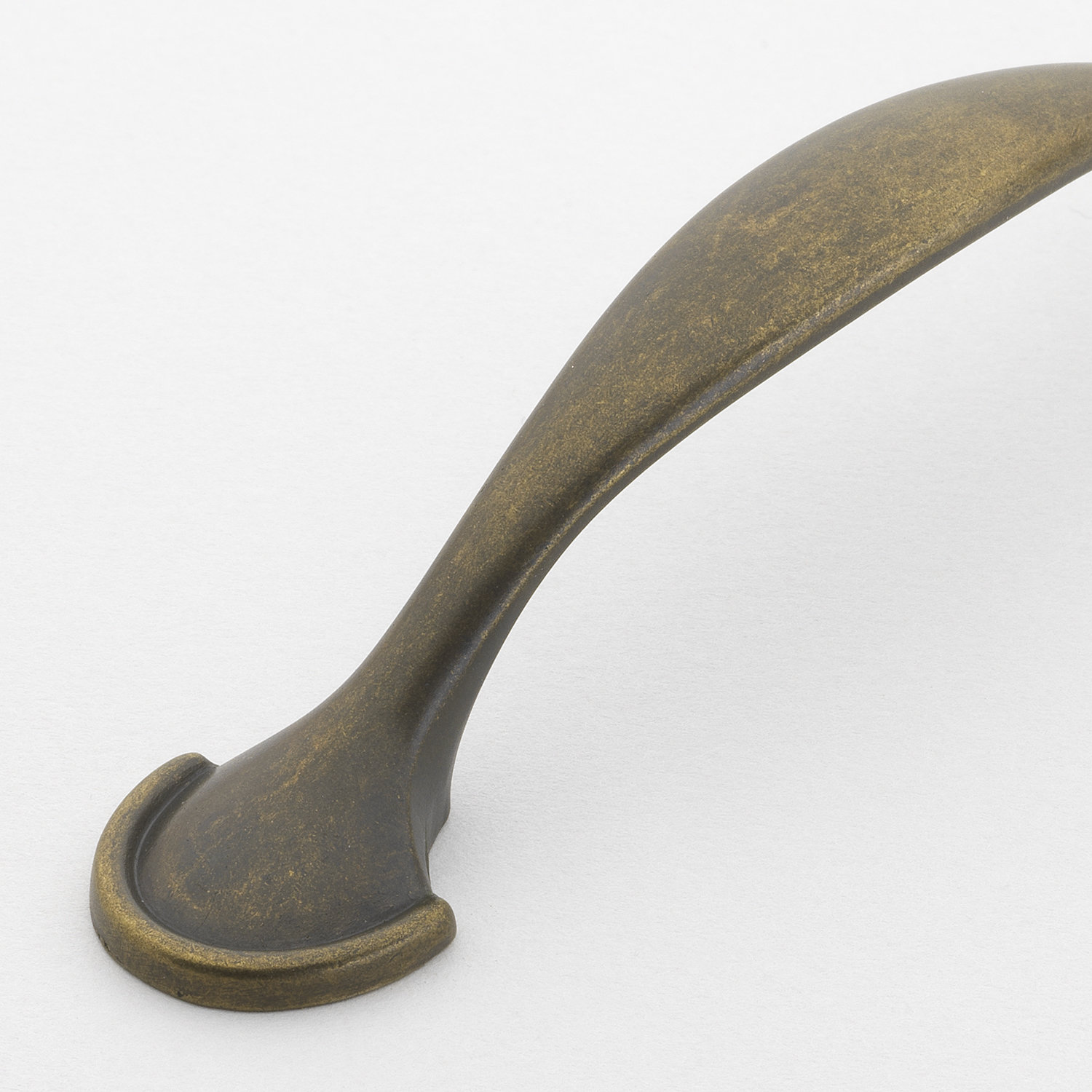 3" Arch Cabinet Pull Multipack, Antique Brass