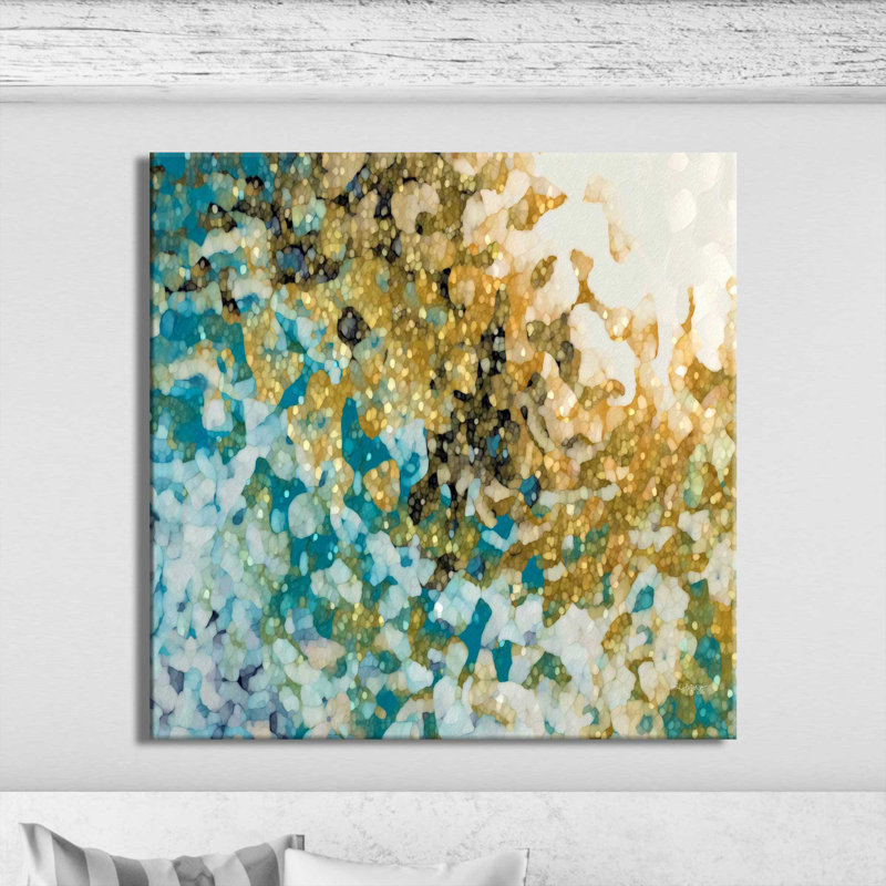 «In Perfect Peace, Isaiah 26: 3» par Mark Lawrence, reproduction d'art, H 28 po x l 28 po x P 1,5 po, Toile tendue