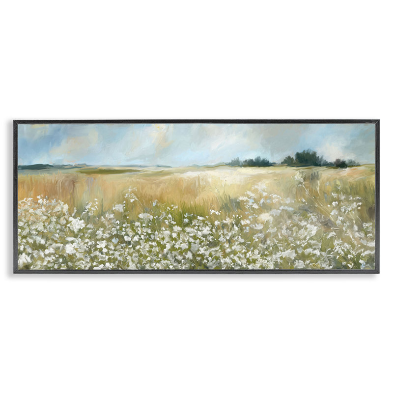 Art de giclée encadrée par Ramona Murdock bh-360, H 13 po x l 30 po, Giclée encadrée noir minuit