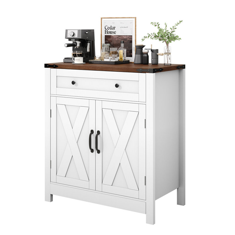 Armoire de rangement 30 po avec 1 tiroir et 2 portes