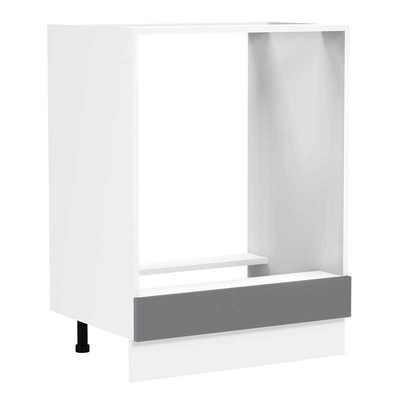 Romigh 82cm Kitchen Pantry, Grey/Brown/Blue