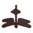 DRAGONFLY CAST IRON DOOR KNOCKER