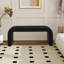 Banc, banc d'entrée, banc de chambre à coucher, banc rembourré, banc moderne en forme de U-1317569900