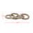 Foreside Home & Garden Beige Marble Linked Decorative Chain