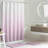 Macie Ombre Shower Curtain with Hooks Included and with Liner Included-466802864
