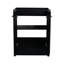 24" Freestanding Bathroom Vanity In Black Chestnut - Easy Assembly Required Contemporary Design