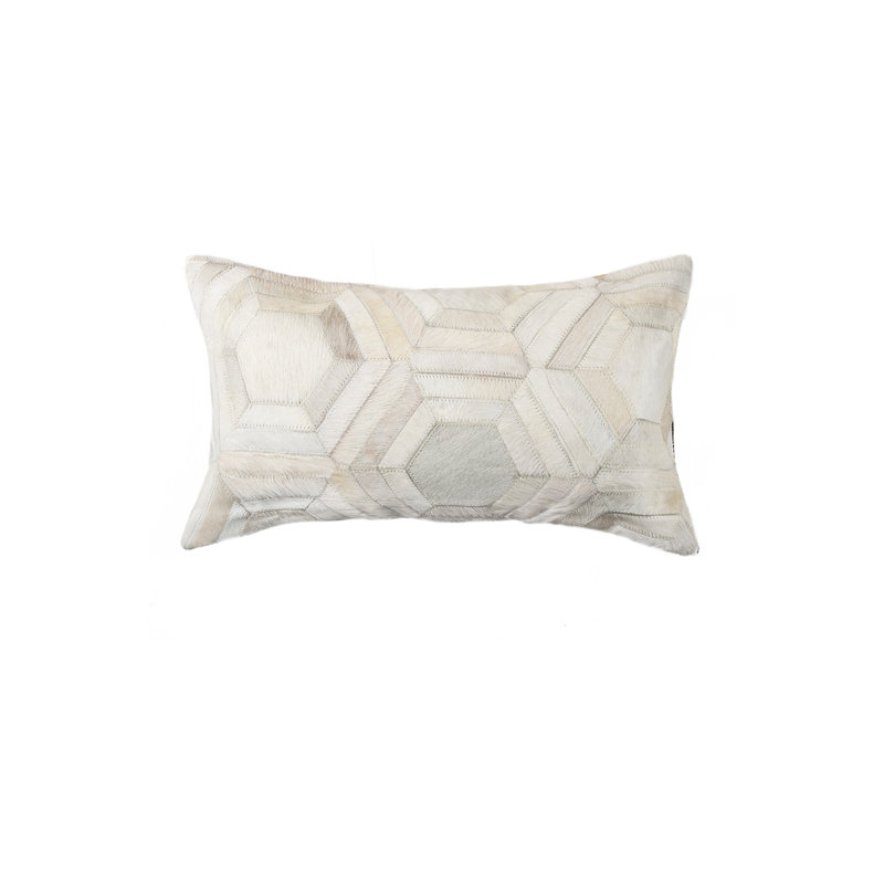 Koza Cowhide Throw Pillow