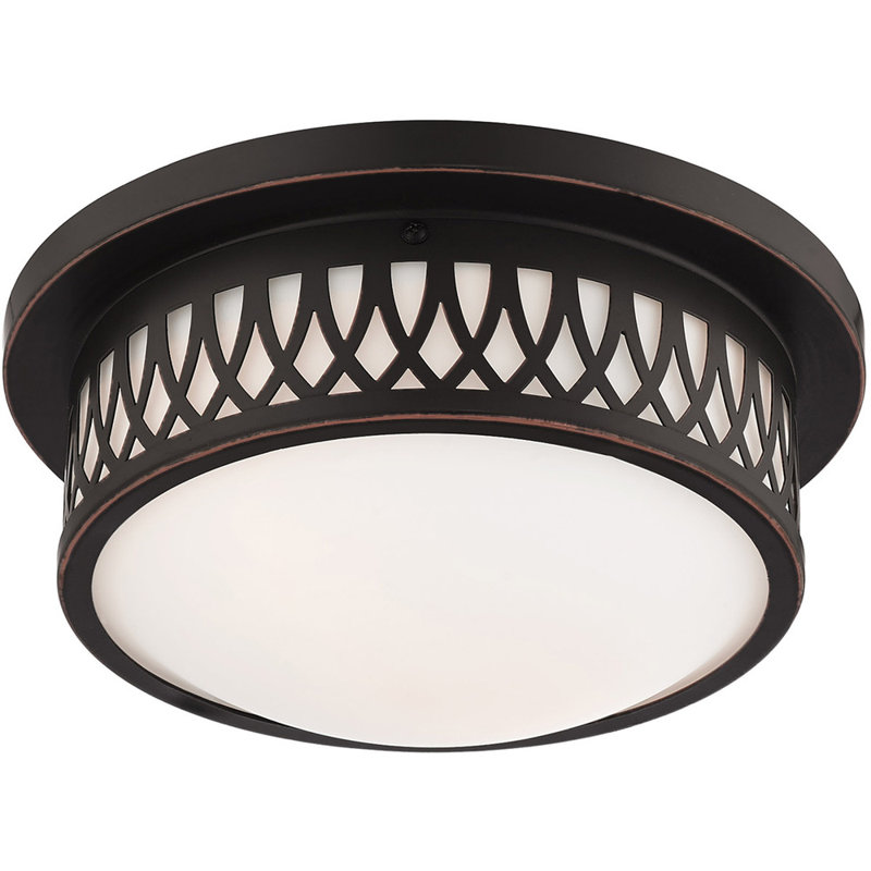Ibeth Glass Flush Mount