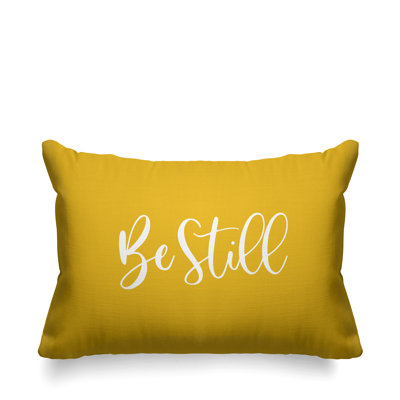 Housse et insert de coussin rectangulaire Aspire Be Still