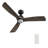 Riley 48'' Smart Ceiling Fan with Remote, Light Kit Included,Works with Google Assistant and Amazon Alexa,Siri Shortcut.