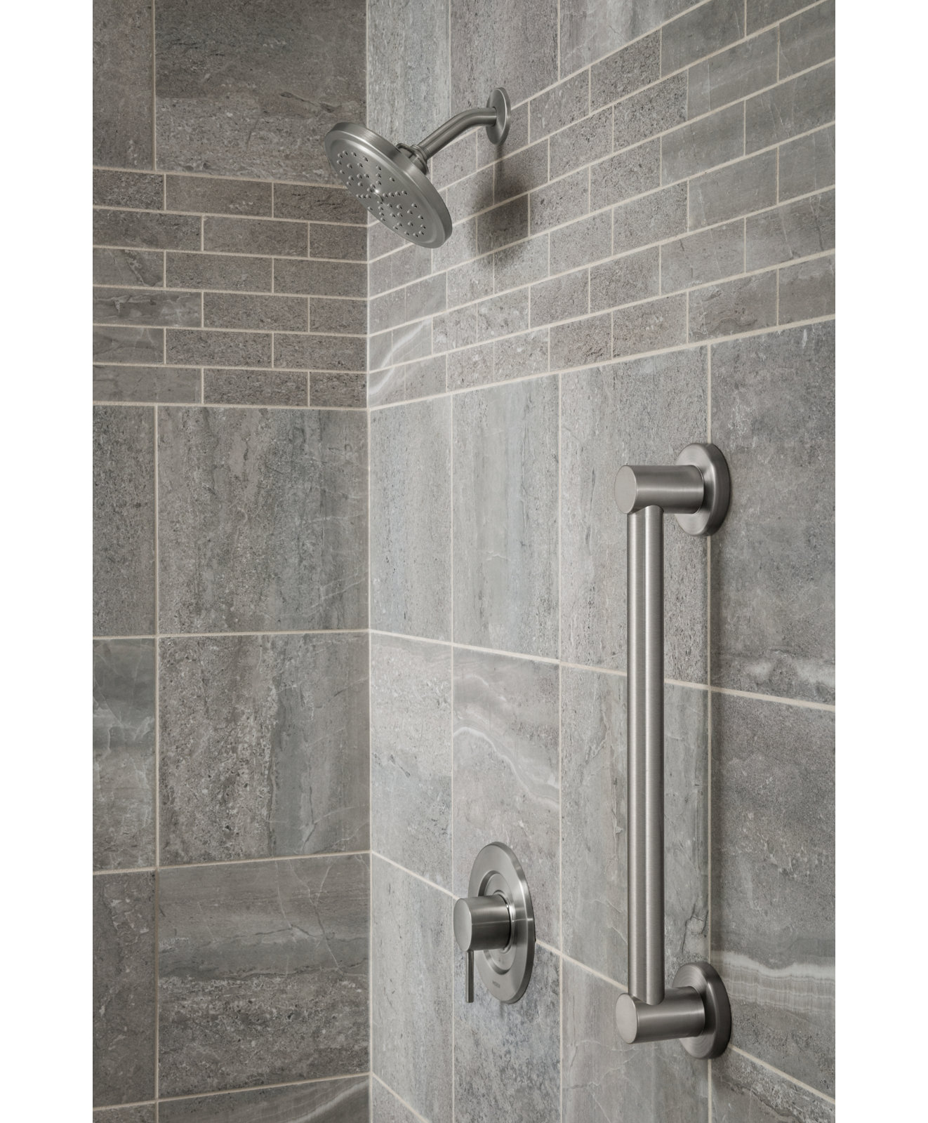 Align Posi-Temp Tub and Shower Valve Trim, Brushed Nickel