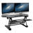 Mount-It! Height Adjustable Electric Standing Desk Converter, 48 in. Wide Sit Stand Desk w/ USB Port