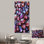 Zen, améthyste mauve 2 - art mural pierre spirituelle