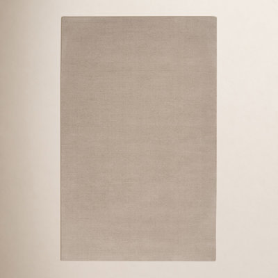 Crowe Doeskin Hand-Woven Wool Rug