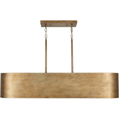 "Lustre îlot 5 lumières Capital Lighting Jude - Design moderne en métal audacieux et lustre mystique"