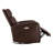 Wyat 33" Genuine Leather Swivel Power Recliner-111633095