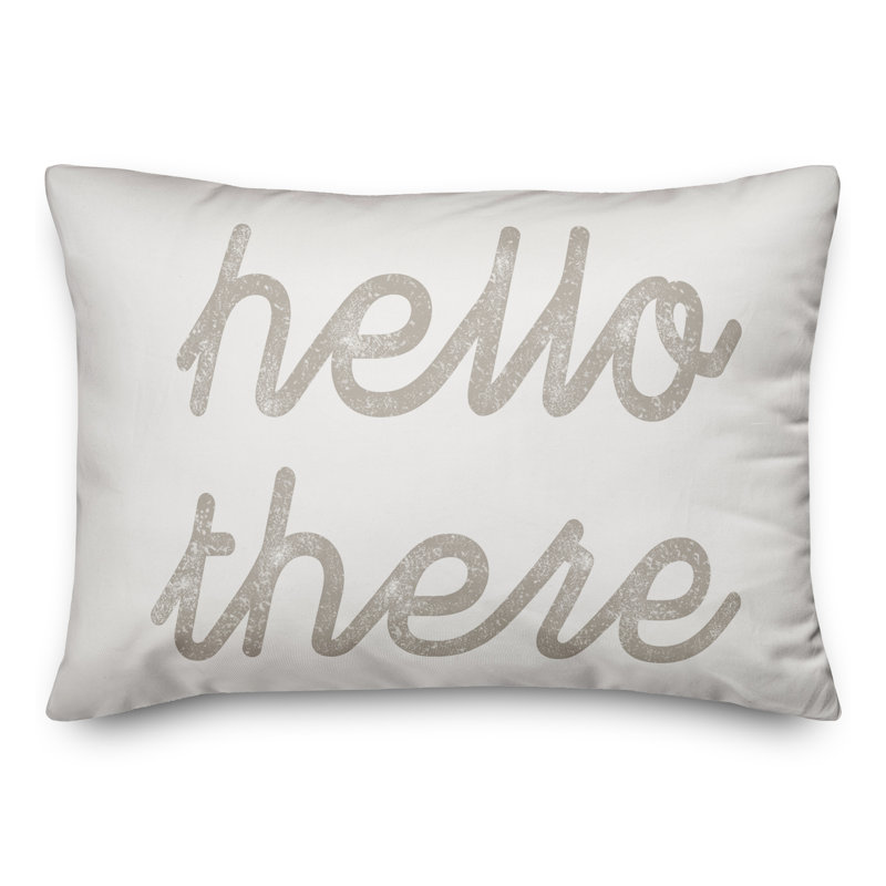 Outdoor Reversible Throw Pillow, White
