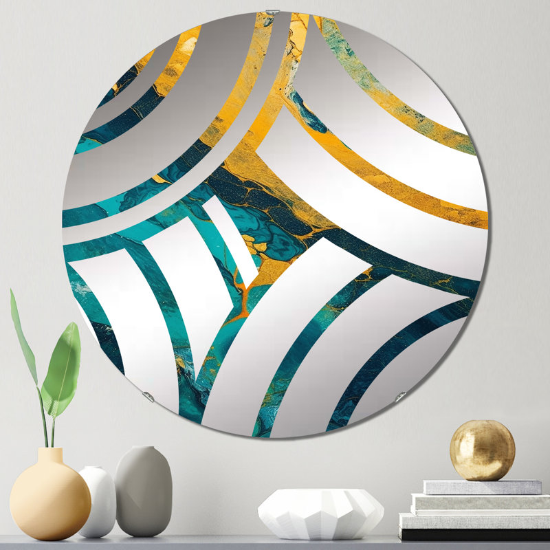 Miroir décoratif Ballyvoy, 31,4 po x 31,4 po
