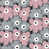 Rose / gris