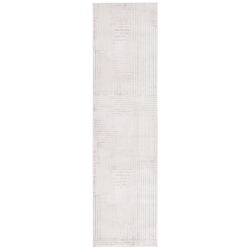 Tapis abstrait performance Jennalee, Tapis de couloir 2 pi 2 po x 8 pi