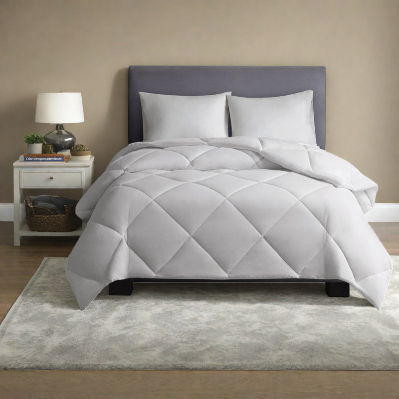 Year-round Oversized Bedding Set, Polyester King/cal King, Temp-regulating Comforter