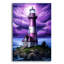 Art mural en verre «Phare mauve» par Momart-440919140