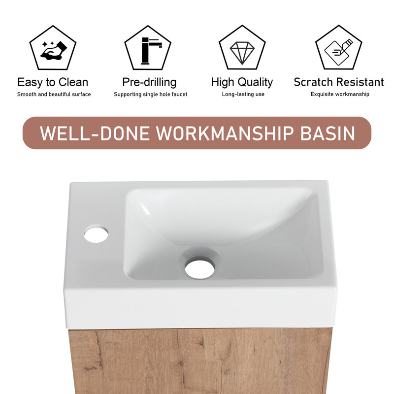 Meuble-lavabo simple avec plateau 16,24 Kecha