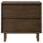 Pocono Warm Brown 2-drawer Nightstand Bedside Table