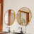 Round Wavy Mirror, Metal Frame Circle Mirror, Round Wall Mounted for Entryway, Bathroom, Vanity, Living Room,-115664925-114903705