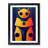 Robo Cat - Single Picture Frame Print-2017030411-2017030410