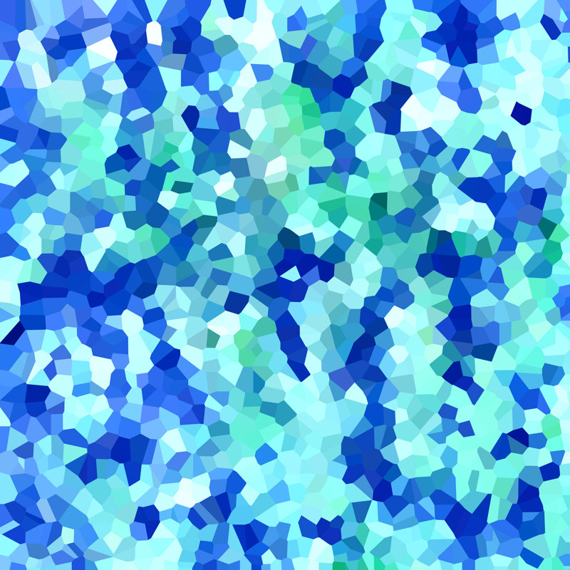 " Blue Chips " by Rosie Brown, 12'' W x 12'' H  