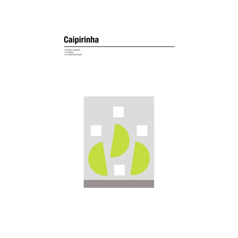 Caipirinha by Nick Barclay - Print on Canvas, Wrapped Canvas, 30.48 cm H x 45.72 cm W
