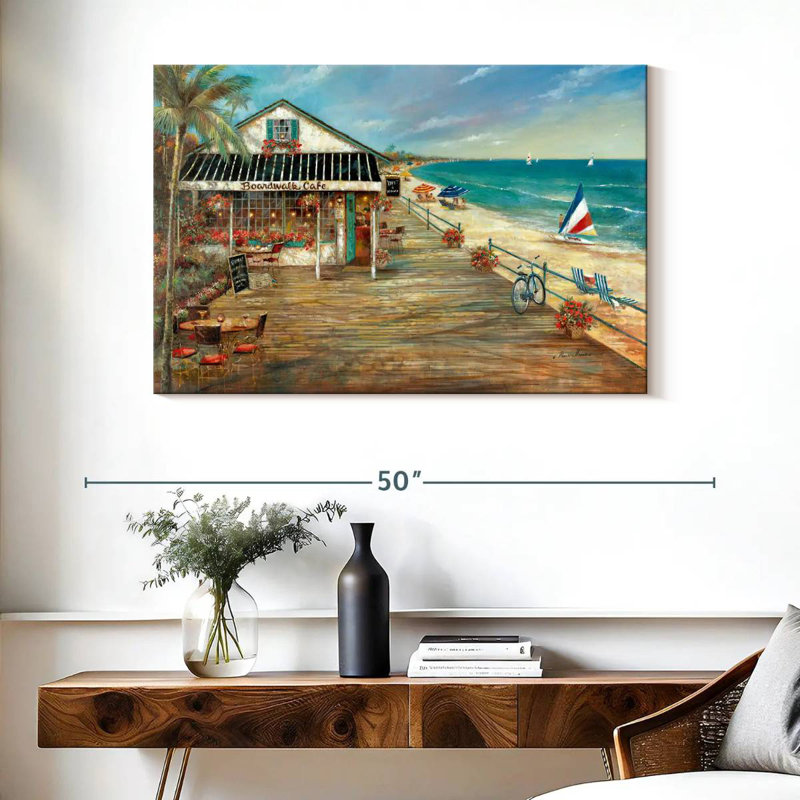 Gillard Boardwalk Cafe, H 26 po x l 39 po