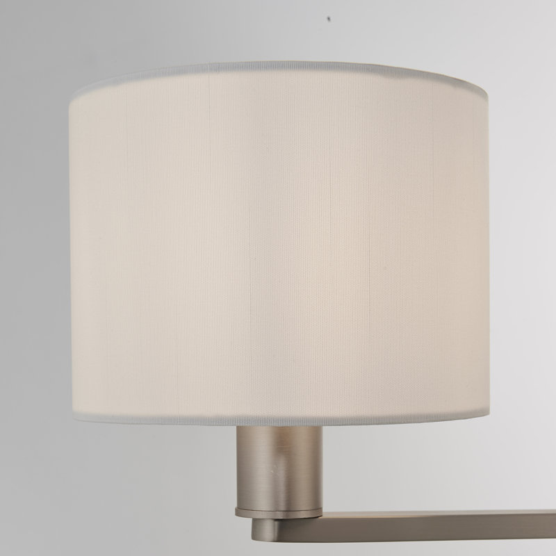 Katrina 3 - Light Shaded Chandelier, Matt Nickel