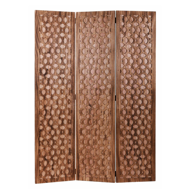 Kenedy 47'' W x 67'' H 3 - Panel Folding Room Divider